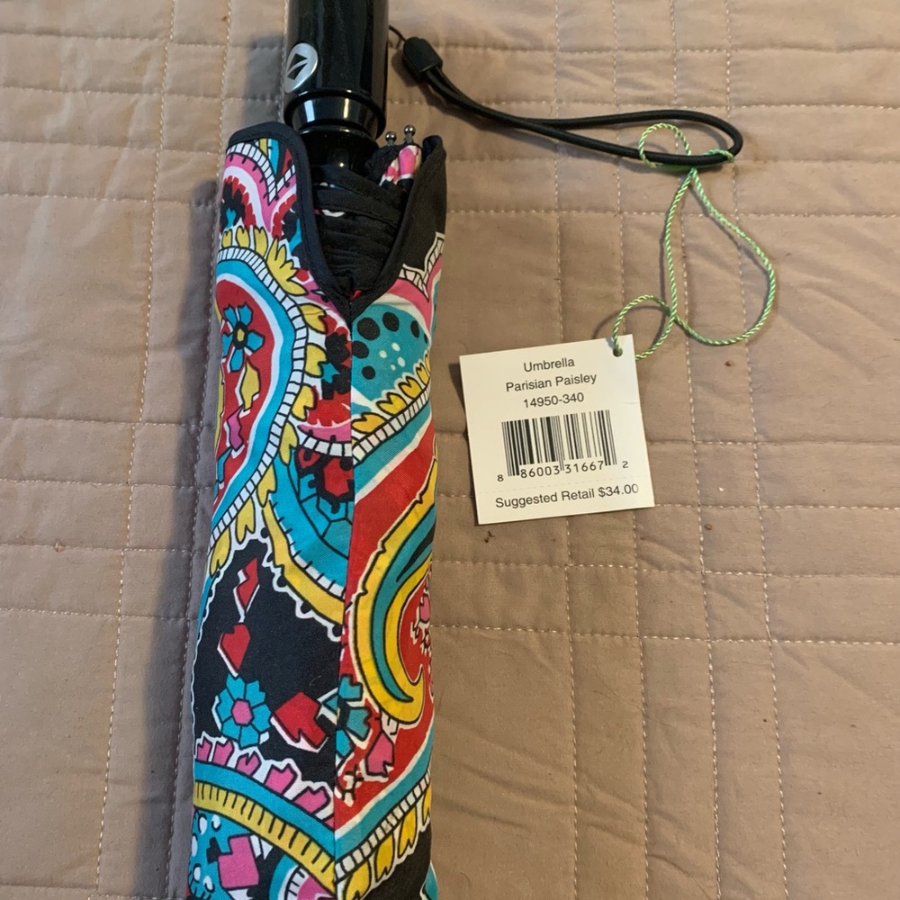 Vera Bradley Parisian Paisley umbrella